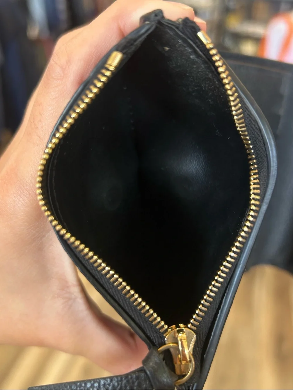 Black Louis Vuitton Victorine Wallet